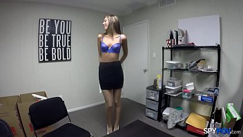 Spy Pov - This long-legged blonde